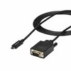 USB kabelis StarTech USB-C - D-Sub (VGA) 2 m Juodas (CDP2VGAMM2MB)