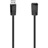 USB ilginamasis kabelis Hama 00200619 1,5 m Juoda