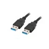 LANBERG cable USB-A M/M 3.0 1.0m juodas