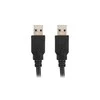 LANBERG cable USB-A M/M 3.0 1.0m juodas