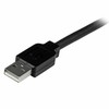 USB laidas Startech USB2AAEXT25M Juoda