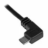 USB kabelis StarTech USB-A - mikroUSB 0, 5 m juoda (USBUB50CMLA)