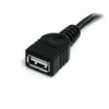 USB kabelis StarTech USB-A - USB-A 0,9 m Juodas (USBEXTA3BK)