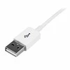 USB kabelis StarTech USB-A - USB-A 3 m Baltas (USBEXTPAA3MW)