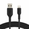 Belkin Lightning Cable 3m, PVC, juodas, MFI sertifikatas.