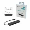 I-TEC USB-C metalinis stebulės 2xUSB 3.0 2xUSB-C 5Gbps be maitinimo adapterio, idealiai tinka nešiojamajam kompiuteriui Ultrabook Planšetė PC