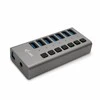 I-tec U3CHARGEHUB7 mobiliojo įrenginio kroviklis Vidaus Pilka