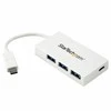 StarTech USB HUB 1x USB-C + 3x USB-A 3.0 (HB30C3A1CFBW)