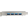 USB adapteris StarTech Adapteris StarTech 4Port PCie USB 3.1 / 3.2 10Gb Kortelė