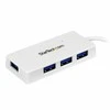StarTech SuperSpeed Mini 4x USB-A 3.0 HUB (ST4300MINU3W)