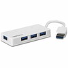 TRENDNET 4 prievadų didelės spartos USB 3.0 mini šakotuvas