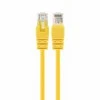 GEMBIRD PP6U-0,25M/Y Gembird UTP Cat6 Patch laidas, 0,25 m, geltonas