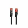 LANBERG Patchcord kat.6 FTP LSZH CU 2m juodas Fluke praėjo