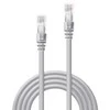 Tinklo Kabelis - LINDY Cat.6 U/UTP Tinklo Kabelis, RJ45, M/M, 250MHz, 0.5 m, Pilkas