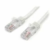 StarTech Patchcord, Cat5e, 1m, balta (45PAT1MWH)