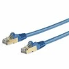 StarTech STARTECH.COM 5 m CAT6A eterneto kabelis – mėlynas – RJ45 eterneto kabelis – be kliūčių – STP kabelis – varinis – 10 Gbit tinklo kabelis