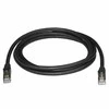StarTech Patrikas CAT6A, STP, 2m, Juoda (6ASPAT2MBK)