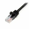 StarTech CAT 5E Juodas Patchcord 3M (45PAT3MBK)