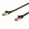 StarTech STARTECH.COM 5 m CAT6A- Ethernet - Kabelis - Juodas - RJ45- Ethernet - Kabelis - Snagless - STP- Kabelis - Kupfer - 10- Gbit Netzwerkkabel