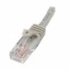 StarTech.com 45PAT1MGR tinklo kabelis 1 m Cat5e U/UTP (UTP) Pilka