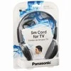 HiFi ir TV Ausinės Panasonic RP-HT090E-H su 5m laidu, pilkos