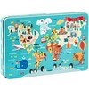 Apli Kids - XL dėlionė - Pasaulio žemėlapis