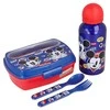 Mickey Mouse - Priešpiečių dėžutė set, 400ml water bottle, cutlery