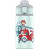 Gertuvė su šiaudeliu SIGG Miracle Fireman 0.4 l