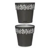 Stefanplast Vazonas su automatiniu drėkinimu Gaia Antracito Plastmasinis (15 x 15 x 15 cm)