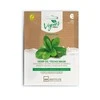 Aquarius IDC INSTITUTE Vegan lakštinė veido kaukė padeda kontroliuoti pigmentines dėmes ir subalansuoti veido odos spalvą su žolelių aliejumi Herbal Oil, 25 g