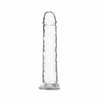 Vertical Addiction - Crystal Addiction Vertikalus dildo (be kamuoliukų) 18 cm