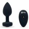 B-Vibe - Vibrating Jewel Plug M/L Juodas Diamond