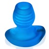 Oxballs – Glowhole-2 tuščiaviduris užpakalinis kištukas su LED įdėklu Mėlyna Morph Large