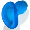 Oxballs – Glowhole-2 tuščiaviduris užpakalinis kištukas su LED įdėklu Mėlyna Morph Large