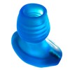Oxballs – Glowhole-2 tuščiaviduris užpakalinis kištukas su LED įdėklu Mėlyna Morph Large