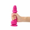 Strap-On-Me – slenkanti oda tikroviška dildo Fuchsia S