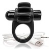 The Screaming O - Charged Skooch Ring Juodas