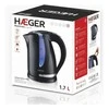 Virdulys Haeger Blackness Juodas