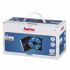 1x50 Hama CD Jewel Case SlimLine skaidrus-juodas 51269