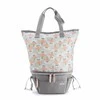 Beaba vežimėlio krepšys-mamos rankinė 2in1, POP UP TROLLER BAG BIARRITZ HEATHER, pilka