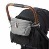 Beaba vežimėlio krepšys-mamos rankinė 2in1, POP UP TROLLER BAG BIARRITZ HEATHER, pilka