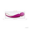 Lelo Smart Wand 2 masažuoklis, vidutinio dydžio, tamsiai rožinis