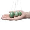 La Gemmes - Yoni Egg Set Juodas Obsidian (L-M-S)
