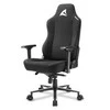 Žaidimų kėdė Sharkoon SGS40 Fabric Skiller Gaming Chair, Juoda-pilka