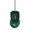 Gembird USB LED Pelė žaidimams MUS-6B-GRAFIX-01 Juodas