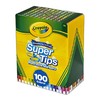 Crayola, Inc. PLAUNAMI ŽYMĖKLAI CRAYOLA SUPERTIPS MARKERS 100 Vnt