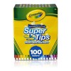 Crayola, Inc. PLAUNAMI ŽYMĖKLAI CRAYOLA SUPERTIPS MARKERS 100 Vnt