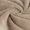 Bambuko medvilnės rankšluostis ESTERA BEIGE, 500g/m²