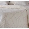 Dvipusė lovatiesė LINE BEIGE, 250x270 cm