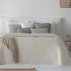 Lovatiesė AZARI BEIGE, 250x270 cm (su pagalvių užvalkaliukais)